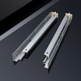 10 Pair 21" Undermount Drawer Slides Soft Close Full Extension Drawer Rails, Mounting Screws and Adjustable Locking Device Included