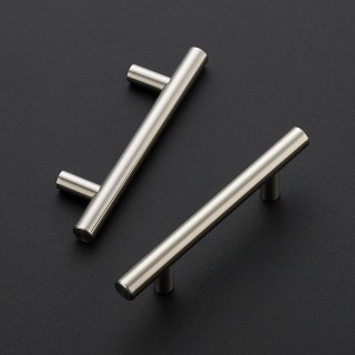 10 Pack 5'' Cabinet Pulls Brushed Nickel Stainless Steel Kitchen Drawer Pulls Cabinet Handles 3" Hole Center