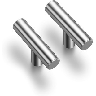 25 Pack 2 Inchs Cabinet Pulls Brushed Nickel Stainless Steel Kitchen Cupboard Handles Cabinet Handles 2”Length