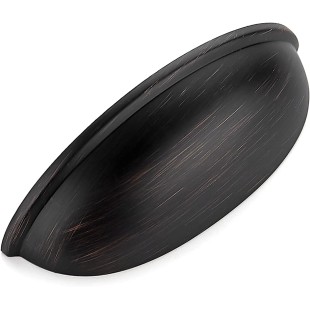 10 Pack 3 inch Drawer Pulls Oil Rubbed Bronze Cabinet Cup Pulls Kitchen Hardware Cabinet Handles Drawer Handles Knobs