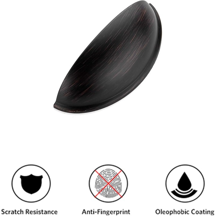 10 Pack 3 inch Drawer Pulls Oil Rubbed Bronze Cabinet Cup Pulls Kitchen Hardware Cabinet Handles Drawer Handles Knobs