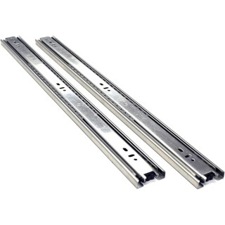 (15 Pairs) Full Extension, Ball Bearing, 22-Inch, 100Lb Load Rating, Side Mount Drawer Slides. (22 in Drawer Slides)