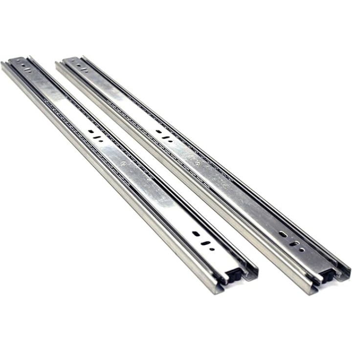 (15 Pairs) Full Extension, Ball Bearing, 22-Inch, 100Lb Load Rating, Side Mount Drawer Slides. (22 in Drawer Slides)