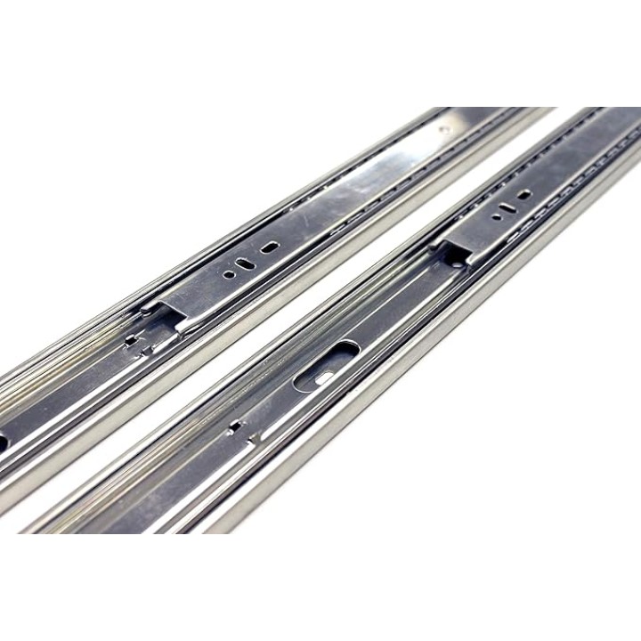 (15 Pairs) Full Extension, Ball Bearing, 22-Inch, 100Lb Load Rating, Side Mount Drawer Slides. (22 in Drawer Slides)