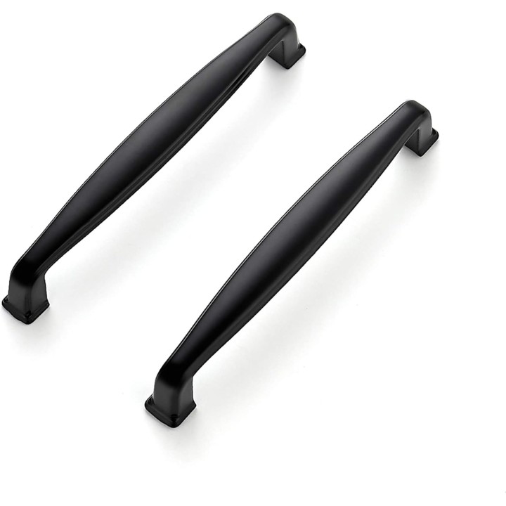 30 Pack 5 Inch Kitchen Cabinet Handles Matte Black Cabinet Pulls Black Drawer Pulls Kitchen Cabinet Hardware Kitchen Handles for Cabinets Cupboard Handles Drawer Handles