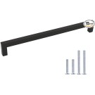 LSJ12BK 15 Pack Stainless Steel Gold Cabinet Pulls, Furniture Handles for Kitchen Cabinet Furniture Black