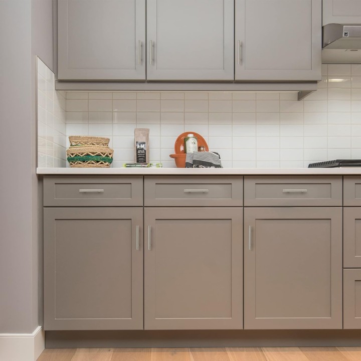30 Pack | 5'' Cabinet Pulls Satin Nickel Stainless Steel Kitchen Drawer Pulls Cupboard Pulls Brushed Nickel Cabinet Handles 5”Length with 3” Hole Center