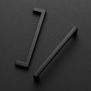 30 Pack Solid 5 Inch Center to Center Slim Square Bar Drawer Handles Kitchen Cabinet Handles Black Drawer Pulls Kitchen Cabinet Hardware Kitchen Handles Matte Black Cabinet Pulls