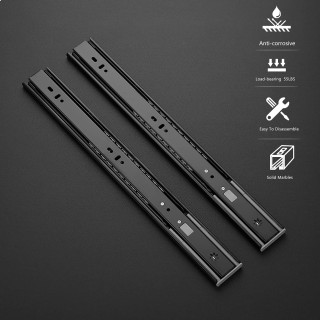 10 Pairs 20 Pack 22 Inch Full Extension Ball Bearing Drawer Slides Side Mount Soft Close Drawer Slides Drawer Glide