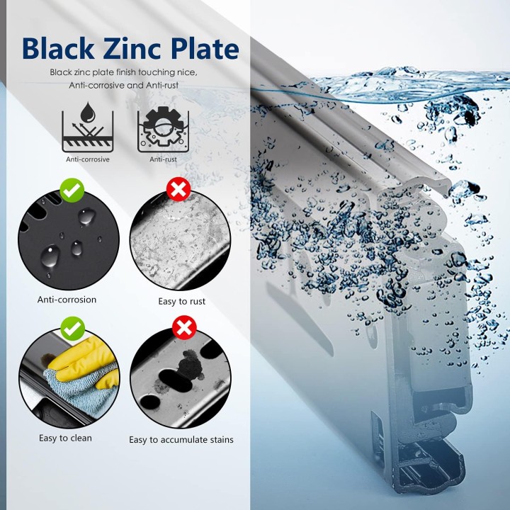 10 Pairs 20 Pack 20 Inch Full Extension Ball Bearing Drawer Slides Side Mount Soft Close Drawer Slides Drawer Glide