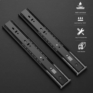 10 Pairs 20 Pack 12 Inch Full Extension Ball Bearing Drawer Slides Side Mount Soft Close Drawer Slides Drawer Glide