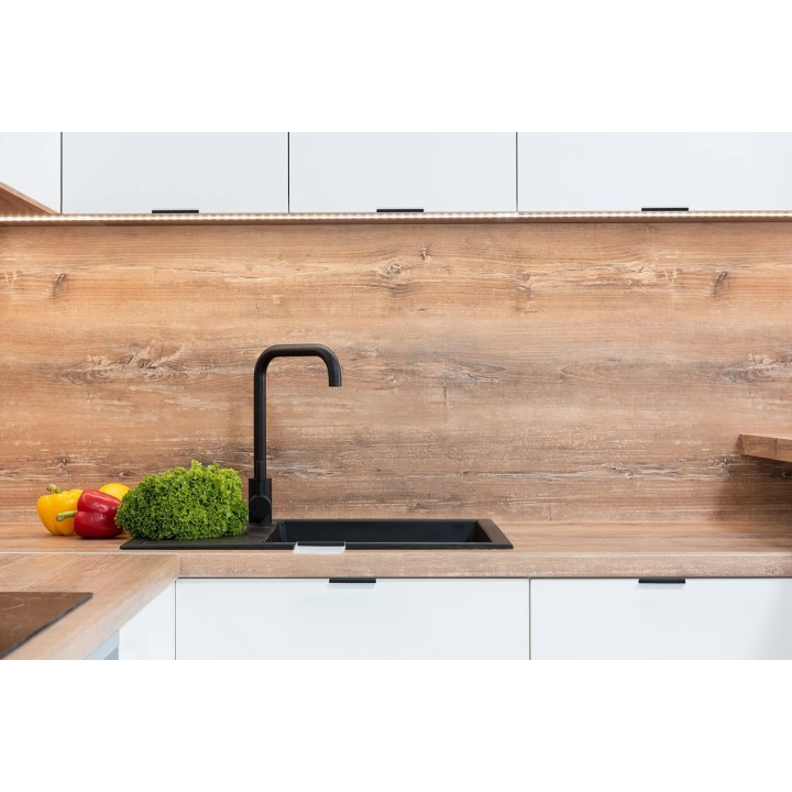 6 Pack Finger Pulls for Cabinets 80mm/3.15" Length Black Edge Pulls Matte Black Finger Cabinet Pulls Concealed Handles for Kitchen Drawer Finger Edge Pull Tab Handle
