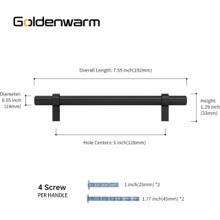 5 inch Black Cabinet Pulls 30 Pack Black Drawer Pulls Matte Black Cabinet Pulls Kitchen Cabinet Handles Black Cabinet Hardware Zinc Alloy Drawer Handles