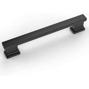 5 Inch(128mm) 30 Pack Kitchen Cabinet Handles Matte Black Cabinet Pulls Kitchen Cabinet Hardware Kitchen Handles for Cabinets Cupboard Handles
