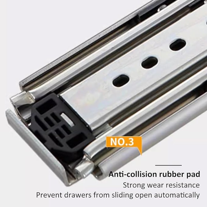 Drawer Runners,3 Inch Width Heavy Duty Drawer Slides 485 lbs, 8 10 12 14 16 18 20 22 Inch, Full Extension, Ball Bearing, 1 Pair, Side Mount (Size : 200mm/8in) (Size : 510mm/20in (Color : One Color,