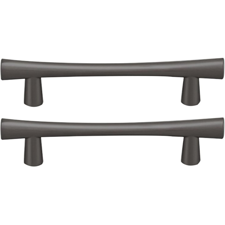 Black Cabinet Pulls, 10Pack Solid 5 Inch Black Handles for Matte Black Hardware, Kitchen Hardware Pull, Barthroom Bedroom Furniture Handles Stainless Steel Pulls ( Color : Matte Black , Size : 192 mm