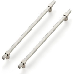 30 Pack Brushed Nickel Cabinet Handles - 10" Hole Center Cabinet Pulls Drawer Pulls Cabinet Hardware Kitchen Handles for Cabinets