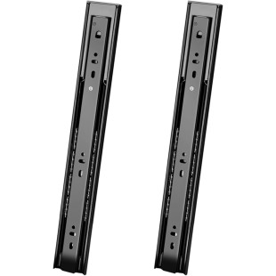 1 Pair Full Extension Side Mount Drawer Slides 10 12 14 16 18 20 22 Inch 100 LB Load Capacity Filing Cabinet Dresser Trash Kitchen(55cm(22"))