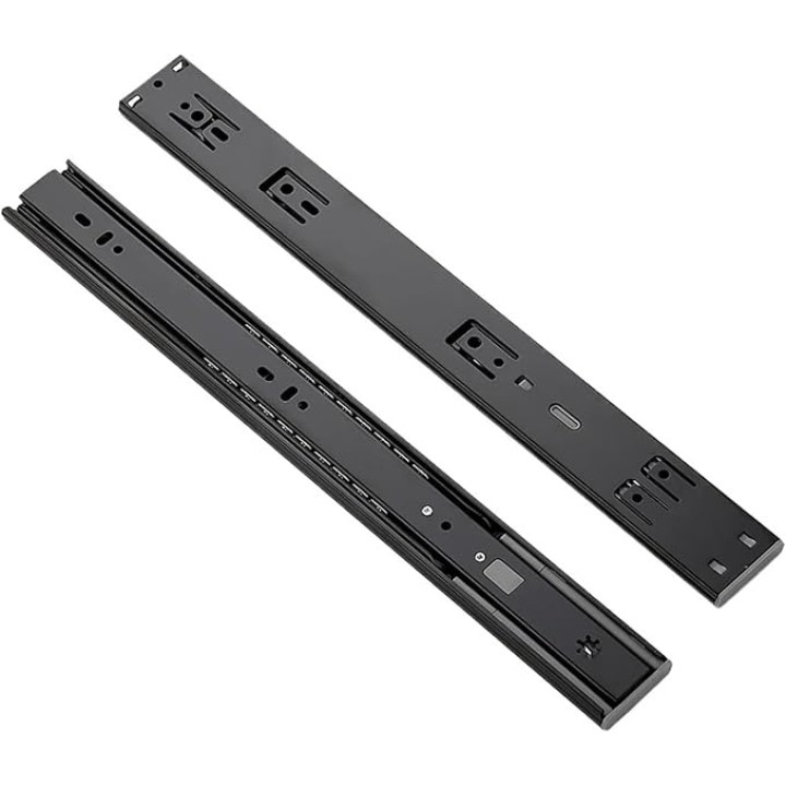 10 Pairs 20 Pack 22 Inch Full Extension Ball Bearing Drawer Slides Side Mount Soft Close Drawer Slides Drawer Glide