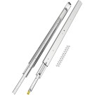 Heavy Duty Drawer Slides, 1 Pair 60inch Locking Drawer Slides, 500lbs Load Capacity, Side Mount Ball Bearing Drawer Glides, Full Extension Industrial Locking Rail