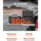 Heavy Duty Drawer Slides, 1 Pair 60inch Locking Drawer Slides, 500lbs Load Capacity, Side Mount Ball Bearing Drawer Glides, Full Extension Industrial Locking Rail